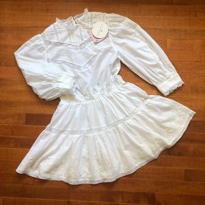 Loveshackfancy 🌺Talulah Pintuck Yoke Dress NEW